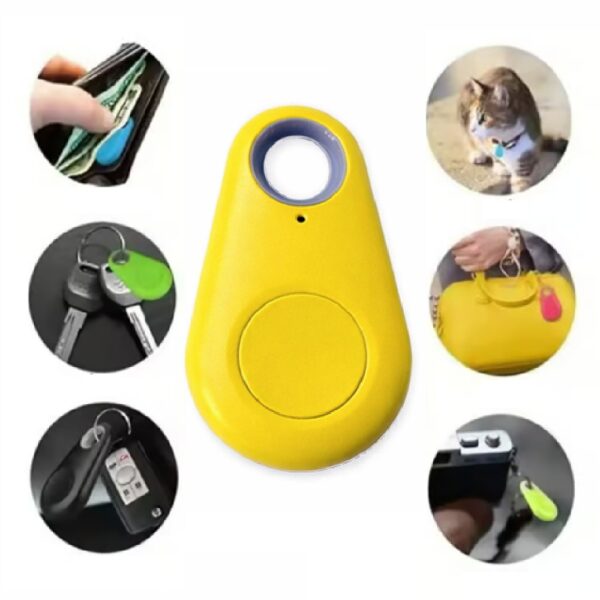 Bluetooth design kulcskereső – nyomkövető 25 m hatótávval - sárga (BLLV)1
