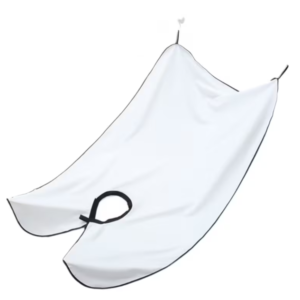 Borotválkozó szőrfogó – tapadókorongos tükörre rögzíthető - tiszta és rendezett fürdőszobához - fehér (BLLV) - Image 3