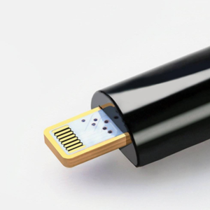 Fekete színű USB töltőkábel karkötő iPhone-hoz – lightning csatlakozó (BLLV) - Image 5