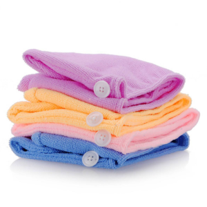 Hajszárító törölköző rózsaszín színben – gyorsan száradó mikroszálas hajkendő (BLLV) - Image 4