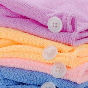 Hajszárító törölköző rózsaszín színben – gyorsan száradó mikroszálas hajkendő (BLLV) - Image 5