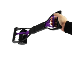 Higiénikus kutyapiszok felszedő eszköz – praktikus markolós lapát - rózsaszín (BLLV) - Image 3