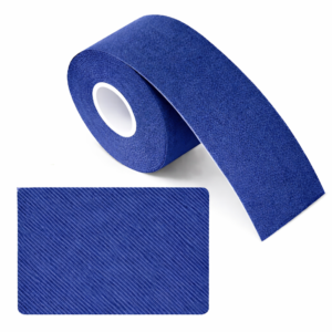 Kineziológiai tapasz – 5 cm × 5 m izom- és ízülettámasztó sport szalag fájdalomcsillapításhoz és regenerációhoz - Sötét kék (BLLV) - Image 6