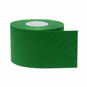 Kineziológiai tapasz – 5 cm × 5 m izom- és ízülettámasztó sport szalag fájdalomcsillapításhoz és regenerációhoz - Sötét zöld (BLLV) - Image 4