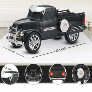 1953 Chevy 3100 pickup teherautó retro bluetooth hangszóró TWS USB FM TF WS-695 (BBV) - Image 7