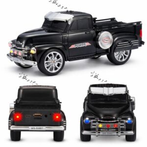 1953 Chevy 3100 pickup teherautó retro bluetooth hangszóró TWS USB FM TF WS-695 (BBV)