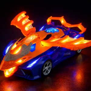 Pterosaurus 2in1 transformers dinoszaurusz autó – repülő dínó játék fény- és hangeffekttel (BBJ) - Image 4