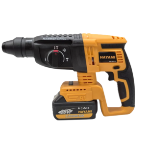 4 az 1-ben akkus szerszámkészlet – fúrókalapács, ütvecsavarozó, sarokcsiszoló, csavarbehajtó, 2 akkuval és töltővel HA-1088 (FX) - Image 7