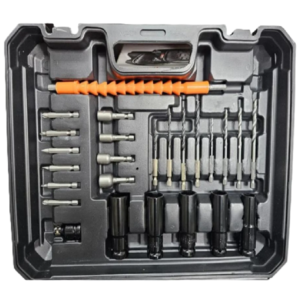 88V akkus ütvecsavarozó szett – 2 akkumulátorral és tartozékokkal (FX) - Image 4