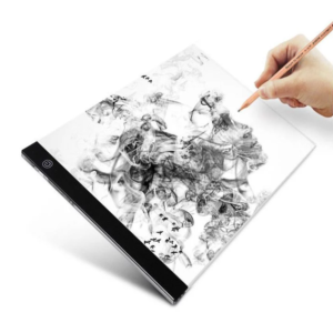 A3 Méretű LED rajztábla állítható fényerővel – világító kreatív rajztábla (BBM)