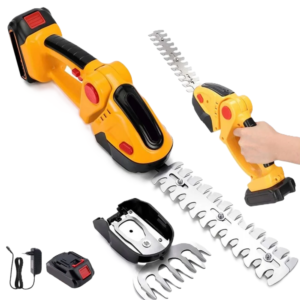 Akkus sövényvágó – dupla akkus, 2 cserélhető pengével HA-1037 (FX)