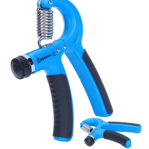Állítható kézerősítő markolat – csukló- és alkar erősítő fogáserő fejlesztő sport és fitness eszköz – kék (BBM)