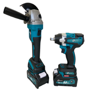 Dauerkraft 48V akkus szerszámgép csomag – sarokcsiszoló + ütvecsavarozó 3 gép egy csomagban  2×8Ah DK-3002/5001 (FX) - Image 6