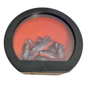 Dekoratív kandalló láng lámpa – mozgó LED hangulatvilágítás pihentető fényhatással (FX)