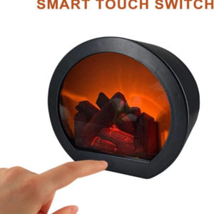 Dekoratív kandalló láng lámpa – mozgó LED hangulatvilágítás pihentető fényhatással (FX) - Image 4