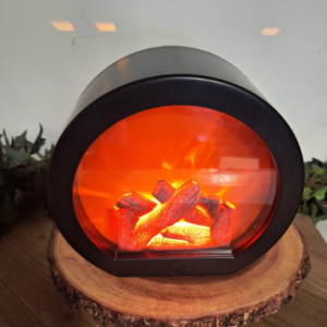 Dekoratív kandalló láng lámpa – mozgó LED hangulatvilágítás pihentető fényhatással (FX) - Image 5
