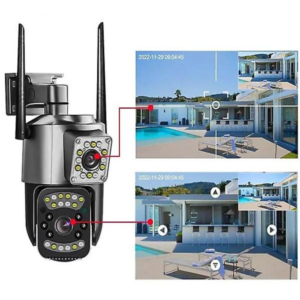 Dupla lencsés 4MP 2K IP kamera 4G SIM kültéri WiFi 10X zoom biztonsági CCTV kamera (BBD) - Image 4