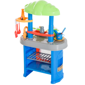 Én kicsi konyhám – műanyag játékkonyha kis séfeknek 76 cm  hang- és fényeffektes gyerek konyha rengeteg kiegészítővel (BBMJ) - Image 7