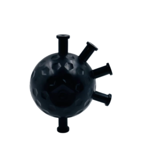 Ergonomikus kézerősítő és stresszoldó masszázslabda ujjtámaszokkal  (BBM) (FX) - Image 3