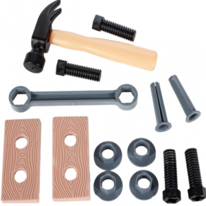 Gyerekszerszámkészlet 21 darabos szerszámosláda – játék szerszámok gyerekeknek (BBMJ) - Image 5