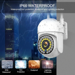 Vezeték nélküli WiFi IP megfigyelőkamera 2MP Full HD felbontással és kétirányú kommunikációval JT-8161QJ (BBD) - Image 4