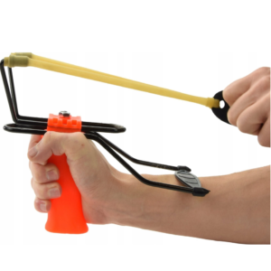 Kézi csúzli alkartámasszal - speciális kerettel, erős gumikkal (BBKM)(BBL) - Image 4