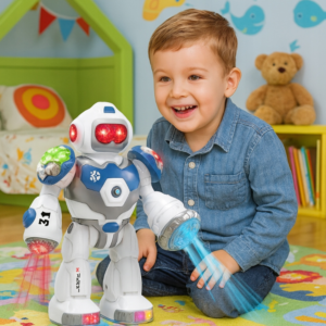 Mechanikus harci robot fényekkel – interaktív játék robot gyerekeknek (BBJ) - Image 3