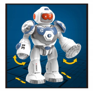 Mechanikus harci robot fényekkel – interaktív játék robot gyerekeknek (BBJ) - Image 5