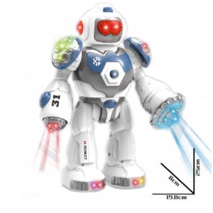 Mechanikus harci robot fényekkel – interaktív játék robot gyerekeknek (BBJ) - Image 7
