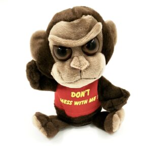 HisztiMajom mérges plüss majom – vicces, puha plüss játék gyerekeknek (BBJ) - Image 7