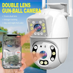 Professzionális WiFi PTZ kültéri megfigyelő kamera – mozgásérzékelős, IP66 vízálló KE24-415 (FX) (BBD) - Image 3