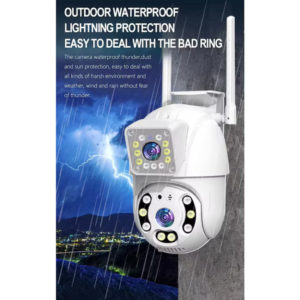 Professzionális WiFi PTZ kültéri megfigyelő kamera – mozgásérzékelős, IP66 vízálló KE24-415 (FX) (BBD) - Image 6