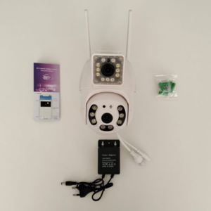 Professzionális WiFi PTZ kültéri megfigyelő kamera – mozgásérzékelős, IP66 vízálló KE24-415 (FX) (BBD) - Image 7