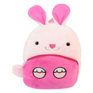 Rózsaszín nyuszi plüss hátizsák gyerekeknek óvodai és iskolai használatra (FX) (BBMJ) - Image 5