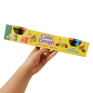 Színes gyurma szett 6 darabos color dough készlet dobozban gyerekeknek (BBMJ) - Image 2