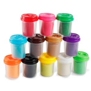 Színes gyurma szett 6 darabos color dough készlet dobozban gyerekeknek (BBMJ) - Image 4