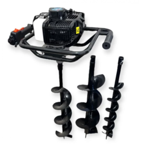 THOlux 6.3 LE benzines talajfúró gép – 3 Fúrószárral M-9028 (FX)