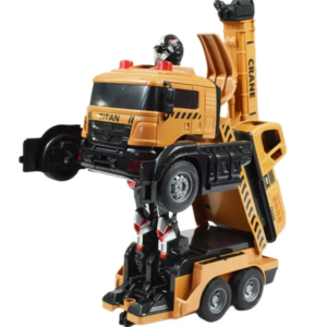 Távirányítós Transformers darus robot autó – átalakuló jármű fény- és hangeffektekkel (BBJ) - Image 8