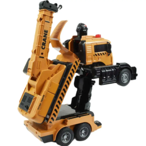 Távirányítós Transformers darus robot autó – átalakuló jármű fény- és hangeffektekkel (BBJ) - Image 5