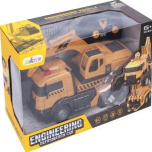 Távirányítós Transformers darus robot autó – átalakuló jármű fény- és hangeffektekkel (BBJ) - Image 7