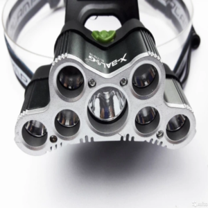 Újratölthető 7 LED-es fejlámpa USB töltéssel – extra erős fény, hosszú üzemidő (THM) - Image 5