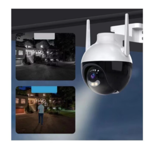 Vezeték nélküli smart kamera – HD IP megfigyelő kamera éjjellátóval, mobilalkalmazással és mozgásérzékeléssel (BBV) - Image 2