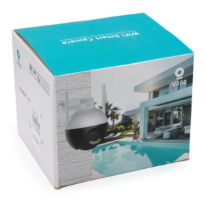 Vezeték nélküli smart kamera – HD IP megfigyelő kamera éjjellátóval, mobilalkalmazással és mozgásérzékeléssel (BBV) - Image 6