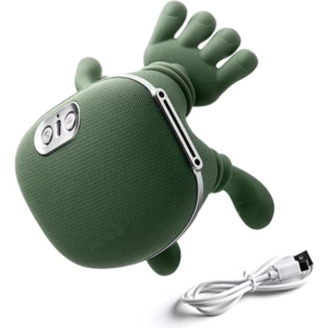 Vezeték nélküli 4D nyakmasszírozó fűtéssel – Hordozható akupresszúrás nyak- és hátmasszírozó, újratölthető váll- és izomlazító készülék (BBM)(THM)(BBD) - Image 3