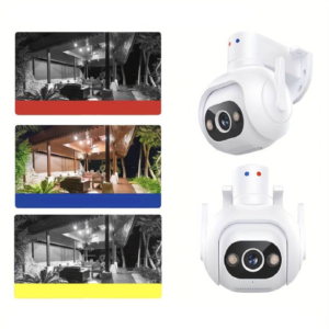 Vezeték nélküli 5MP IP PTZ kamera 10X Zoom, hangérzékelős riasztás, falra rögzíthető (BBV) - Image 3