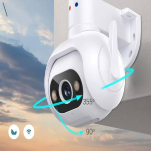 Vezeték nélküli 5MP IP PTZ kamera 10X Zoom, hangérzékelős riasztás, falra rögzíthető (BBV) - Image 5