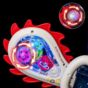 Világító és zenélő hordozható játék fűrész gyerekeknek (BBJ) - Image 3