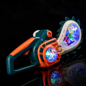 Világító és zenélő hordozható játék fűrész gyerekeknek (BBJ) - Image 4