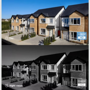 Kültéri WiFi IP okoskamera vezeték nélküli megfigyeléshez – HD biztonsági kamera JT-82216 (BBV) - Image 3