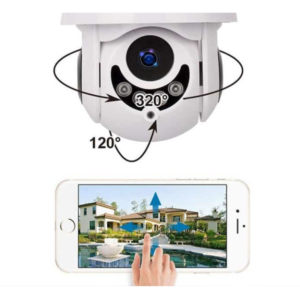 Smart WiFi kültéri kamera – mobilról irányítható forgatható megfigyelő KE20-249 (BBV) - Image 5